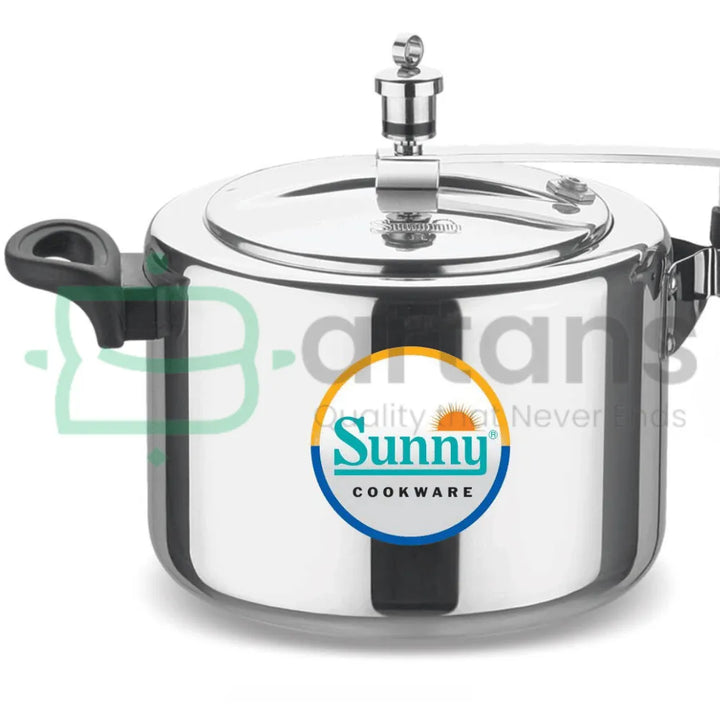 Sunny Indian Hard Anodised Aluminum 8L Inner Lid Smart Pressure Cookers. - BARTANS.PK