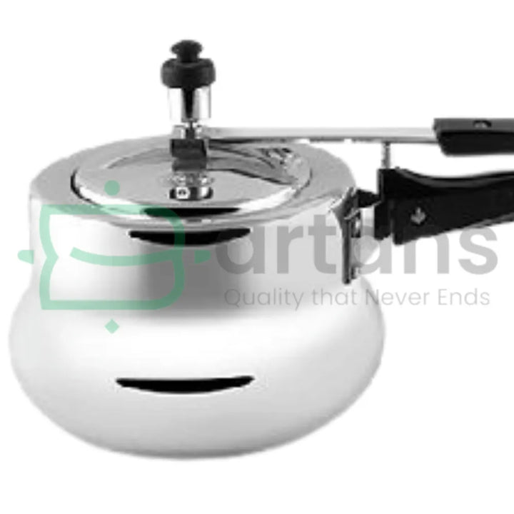 Sunny Indian Hard Anodised Aluminum 3L Premium Belly Style Pressure Cookers. - BARTANS.PK