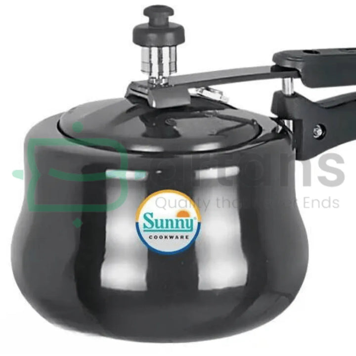 Sunny Indian Premium Nonstick Aluminum 5L Belly Style Pressure Cookers. - BARTANS.PK