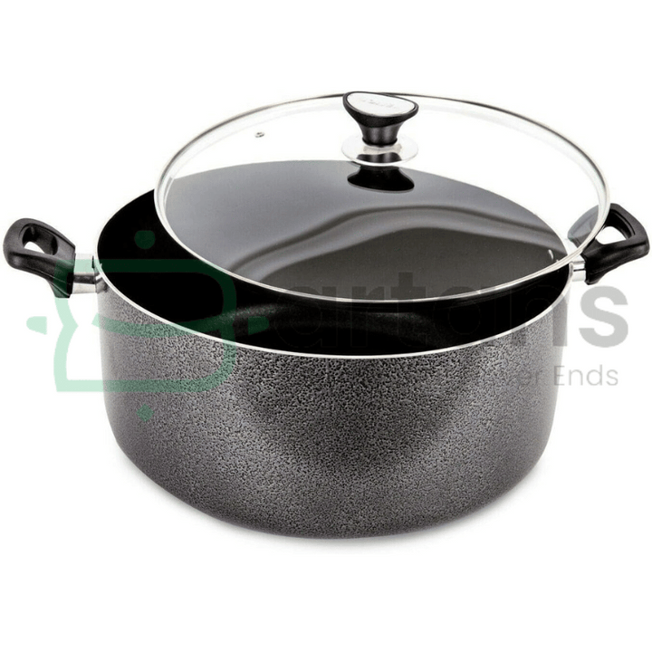 Sonex Classic Nonstick Cooking Pot 22CM Casseroles with Tempered Glass Lids. - BARTANS.PK