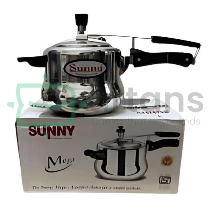 Sunny Indian Hard Anodised Aluminum 3L Premium Belly Style Pressure Cookers